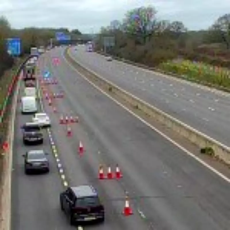 M4 Motorway Shut Near Reading for Emergency Repairs, Causing Major Delays