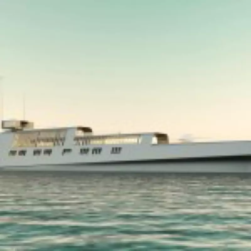 Mako Shark-Inspired 400ft Superyacht Features Floating Lounge and Zero Emissions