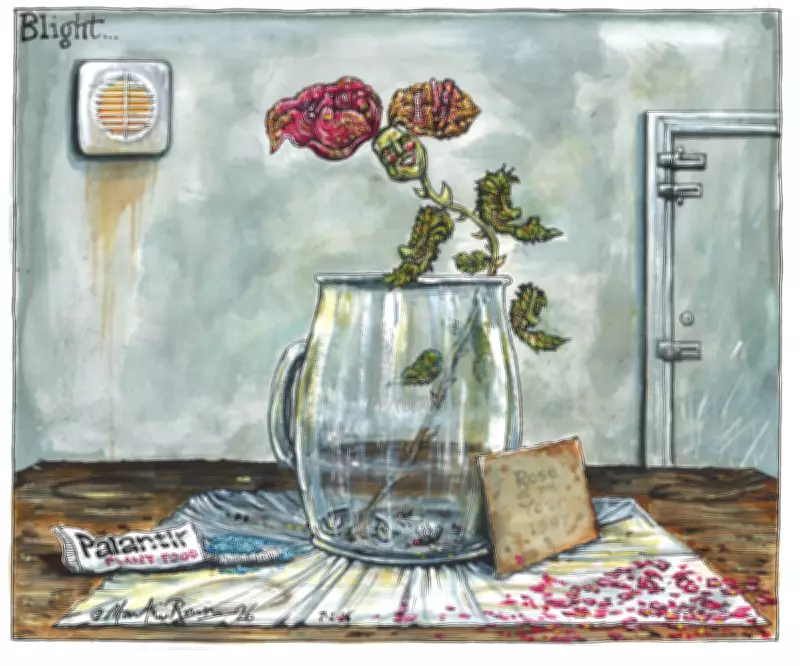 Martin Rowson's Satirical Cartoon on Peter Mandelson and Labour Party