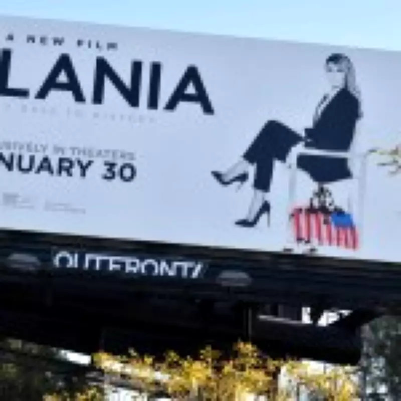 Melania Trump Billboard Vandalised with Defecation Graffiti in LA