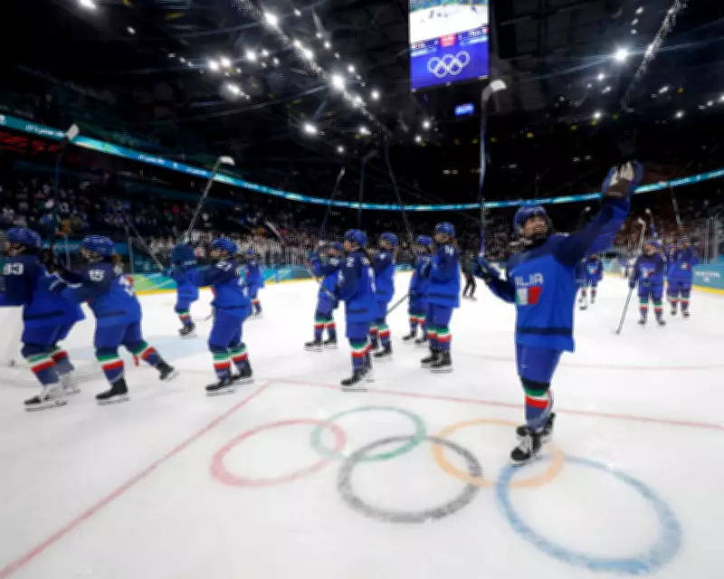 Milan's Winter Olympics Ice Hockey Opener Transforms Wasteland into Thrilling Arena