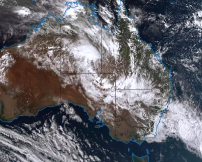 Monsoon Low Threatens to Dump Year's Rain in One Week Across Australia