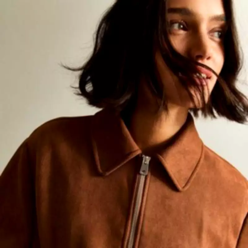 New Look's Faux Suede Bomber Jacket Sells Out Fast as Shoppers Praise Seasonal Versatility