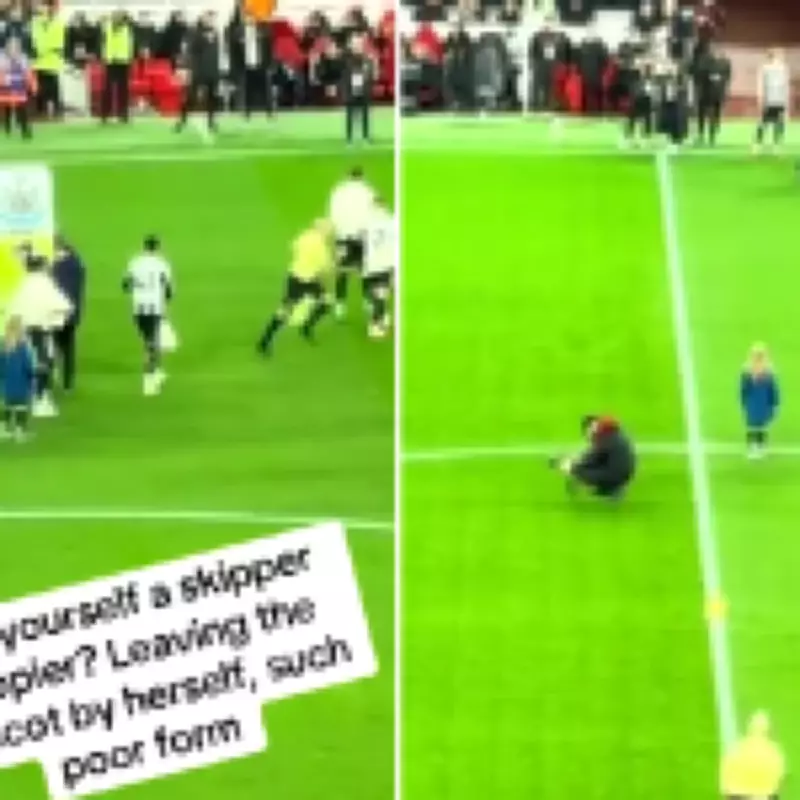 Newcastle United Players Abandon Young Mascot on Anfield Pitch Before Liverpool Defeat