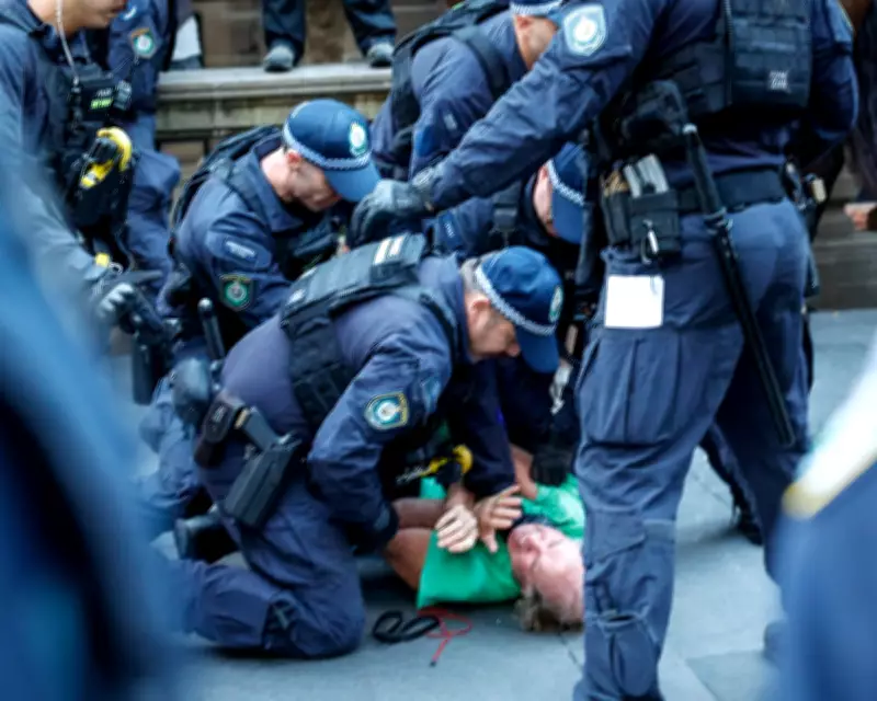 NSW Police Use Pepper Spray at Sydney Rally Against Israeli President's Visit