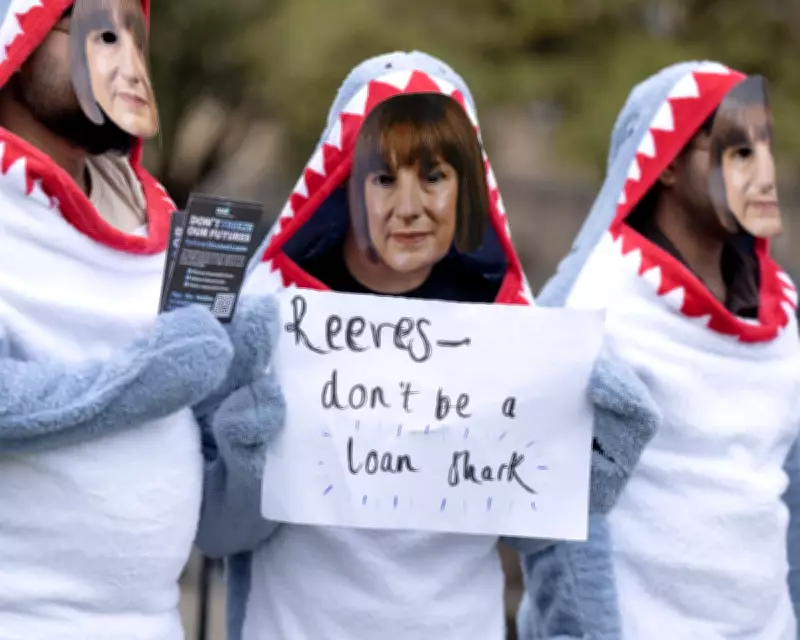 NUS Protests Student Loan Threshold Freeze, Labels Chancellor 'Loan Shark'