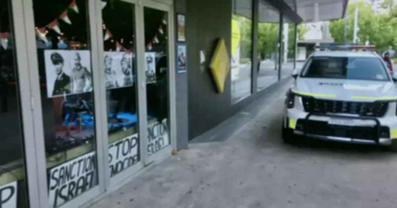 Police Seize Art Posters Depicting Trump, Putin, Netanyahu in Nazi Uniforms from Canberra Bar