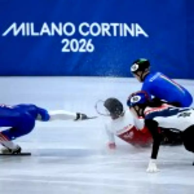 Polish Speed Skater's Face Sliced by Rival's Blade in Gruesome Winter Olympics Accident