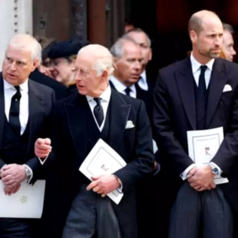 Prince William's Furious Row with King Charles Over Prince Andrew Exposed in New Book