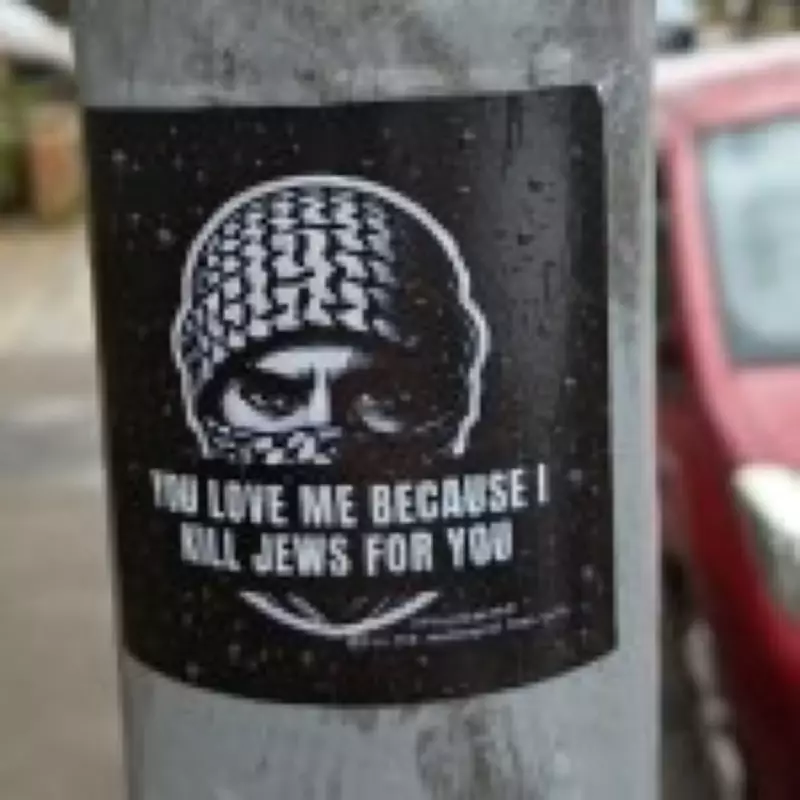 Pro-Israel Sticker in London's Finchley Sparks Outrage and Investigation
