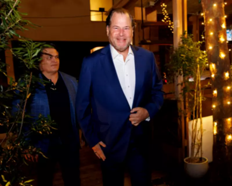 Salesforce CEO Marc Benioff's ICE Contract Joke Sparks Employee Backlash