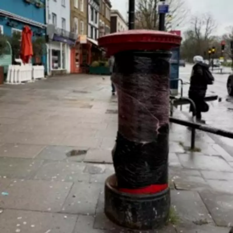 South London's Black Postboxes Signal Royal Mail's Futuristic Upgrade