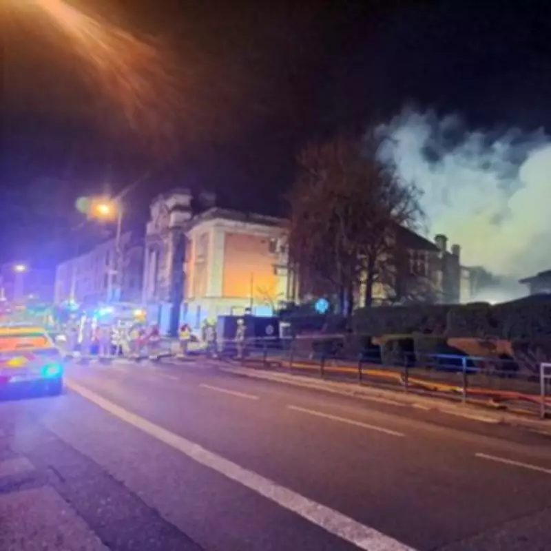 Southall Church Fire Aftermath: Historic Building Severely Damaged, No Injuries Reported