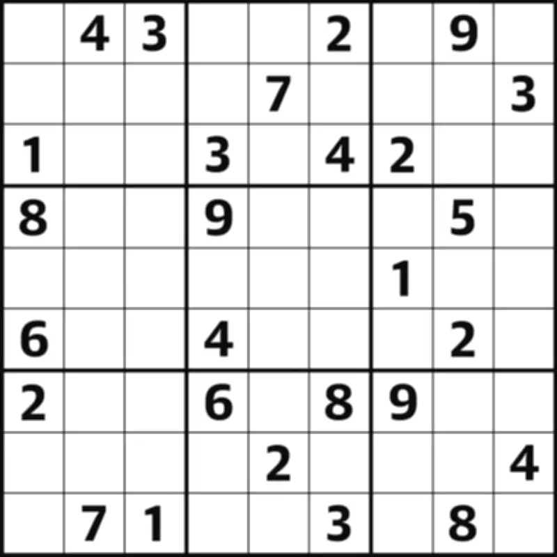 Sudoku 7201 Expert: The Ultimate Brain Teaser Challenge