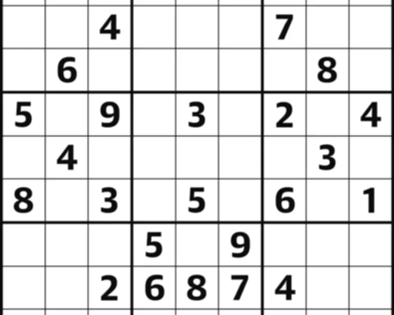 Sudoku 7213 Medium Puzzle: A Brain-Training Challenge for All Ages