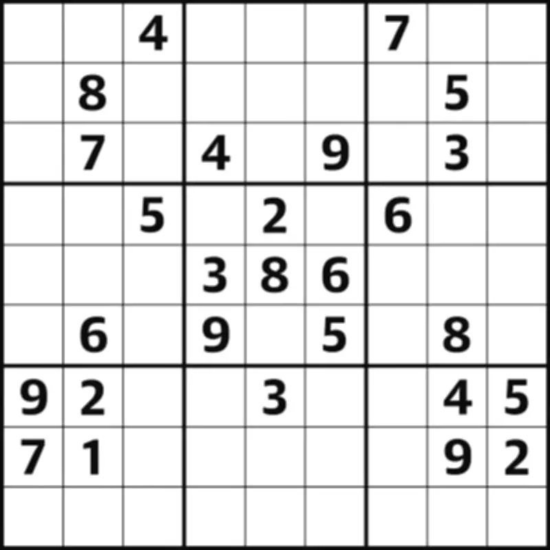 Sudoku Puzzle 7223 Presents a Formidable Challenge for Enthusiasts