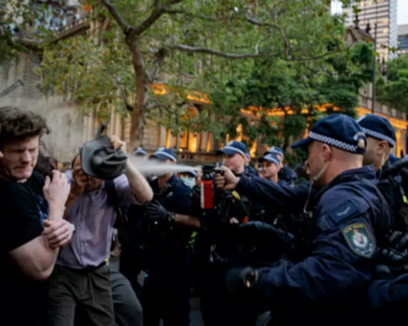 Sydney Police Tactics Criticised After Protest Pepper Spray Incident