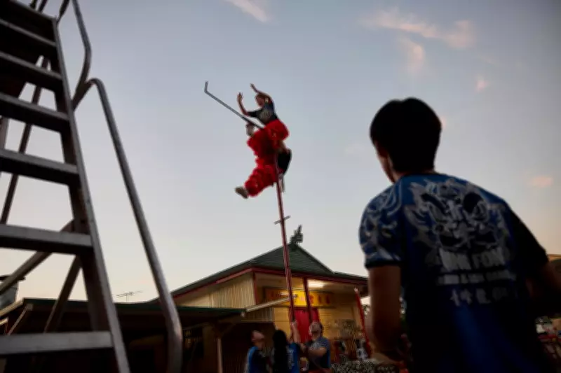 Sydney's Lunar New Year Lion Dancers Face Grueling Physical Demands