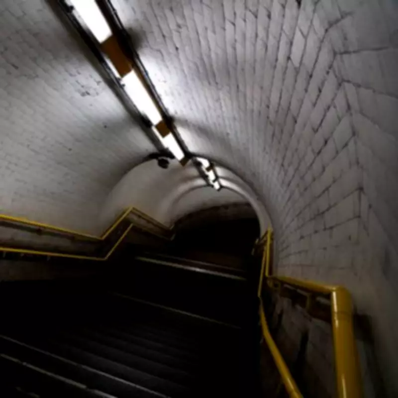The 'Creepy' London Station with Haunting 157-Step Spiral Staircase