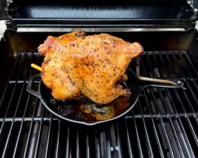 The PoulTree Chicken Rod: A Simple Tool for Perfect Roast Chicken