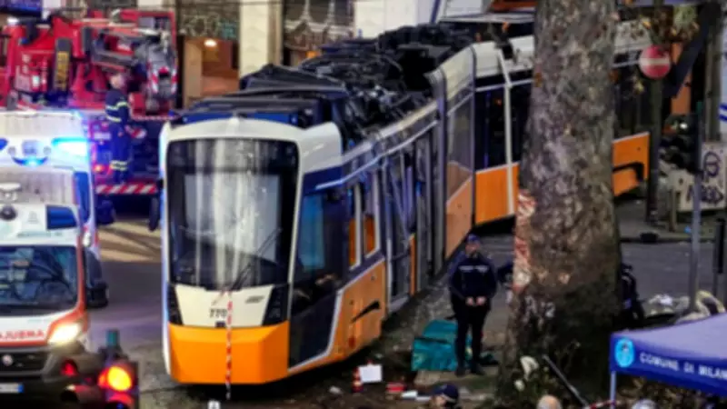 Tram Derailment in Milan Kills Two, Injures Dozens in City Center Crash