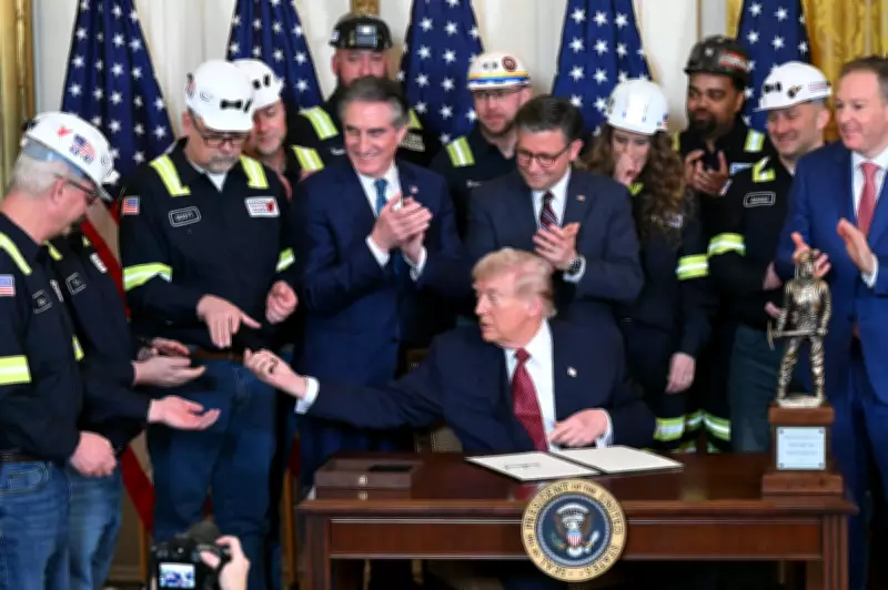 Trump Crowned 'Undisputed Champion of Clean Coal' at White House Ceremony