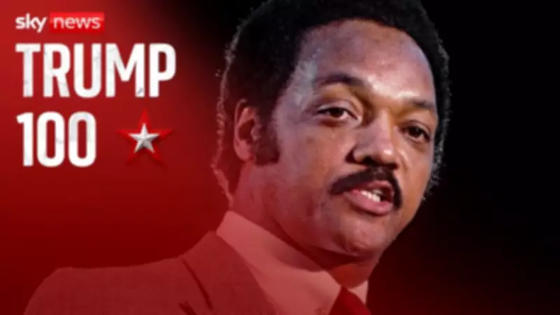 Trump Sparks Controversy by Politicizing Death of Civil Rights Icon Jesse Jackson