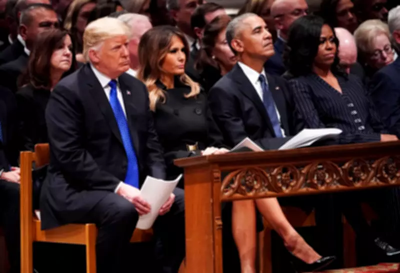 Trump Sparks Outrage with Racist Video Depicting Obamas as Apes