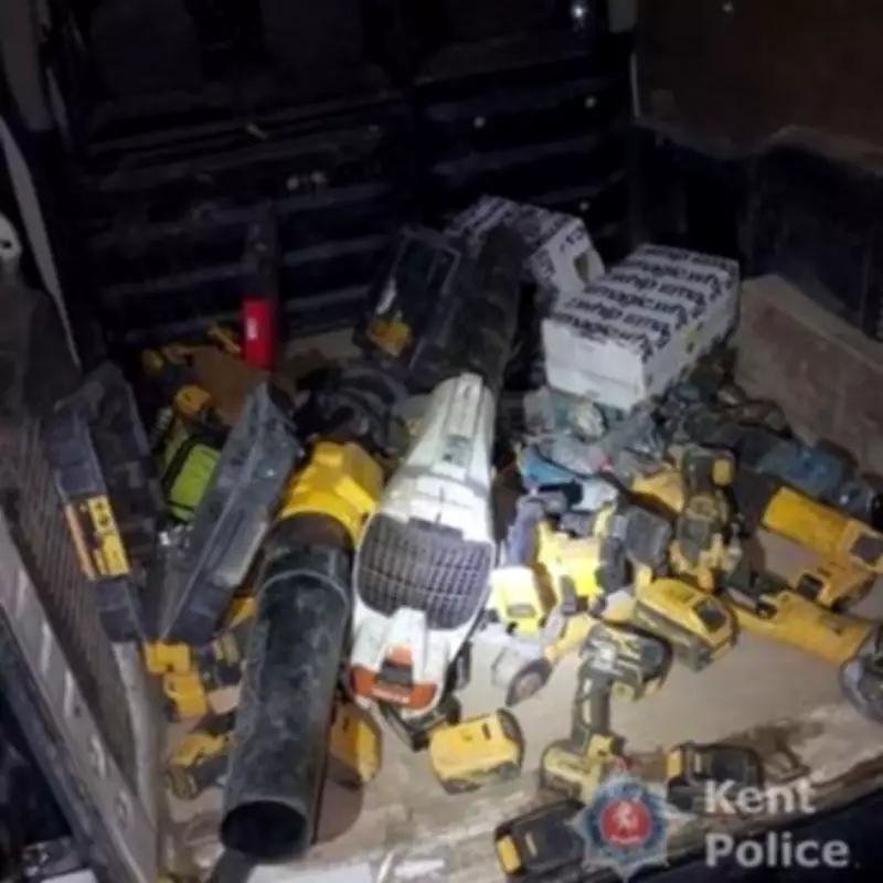 Two Bromley Men Arrested After Police Find Over 60 Stolen Tools in Van
