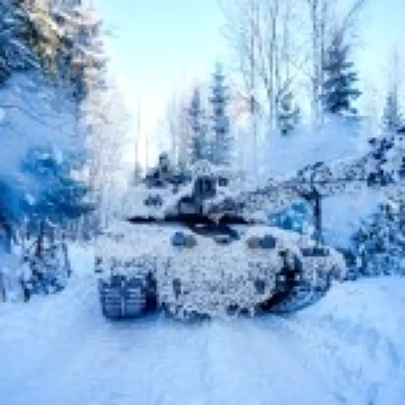 UK Troops Train with NATO in Harsh Estonian Winter Conditions