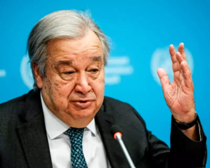 UN Chief Demands Economic Revolution: Ditch GDP to Save Planet