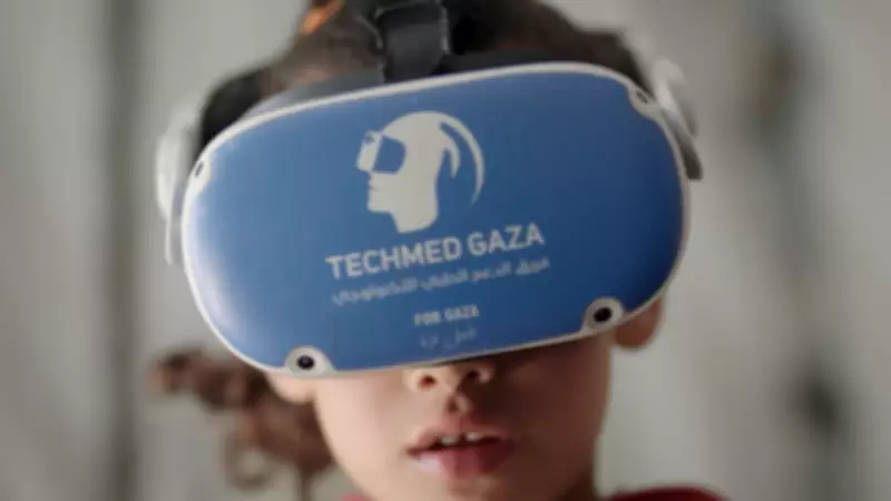Virtual Reality Therapy Offers Escape for Gaza's War-Traumatized Children