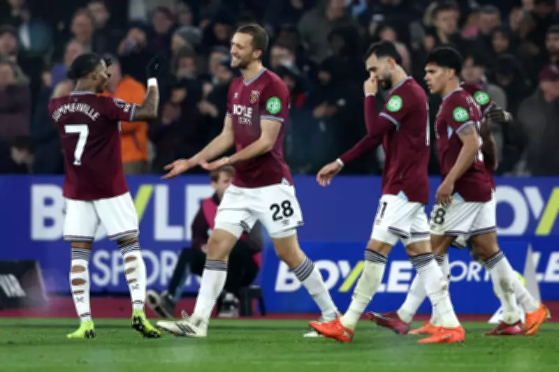 West Ham's Next Five Premier League Fixtures Compared to Rivals