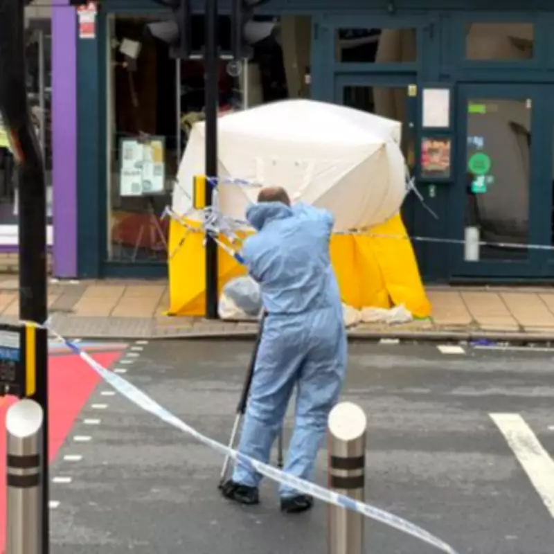 Wimbledon Stabbing Aftermath: First Photos from Murder Scene on The Broadway