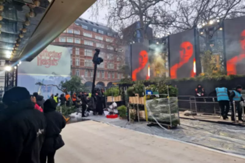 Wuthering Heights UK Premiere: Stormy Skies Set the Scene in Leicester Square