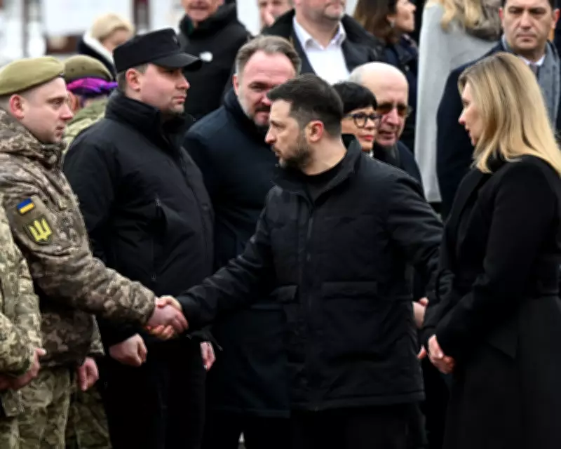 Zelenskyy Warns of Global Threat in Anniversary Speech on Ukraine War