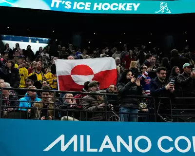 Greenland Flag Waved at Olympic Hockey Game as European Solidarity Gesture