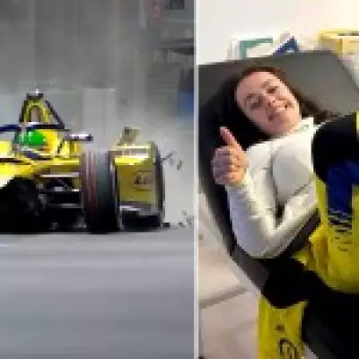 Izzy Hammond Declares 'I'm Alive' After Terrifying High-Speed Formula E Crash