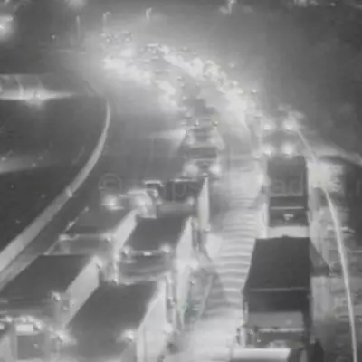 M4 Berkshire Shut After Serious Crash, Traffic Queues Build