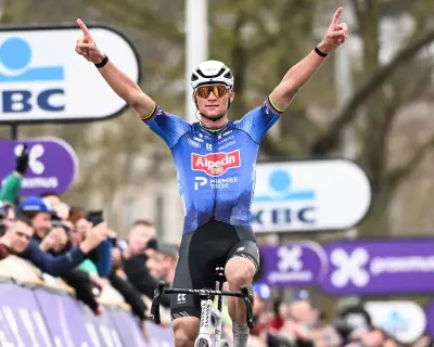 Mathieu van der Poel Dominates Omloop Het Nieuwsblad with Solo Victory