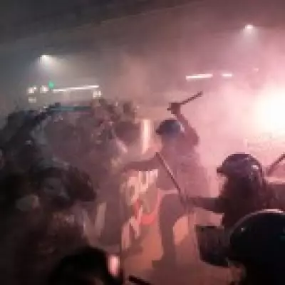 Milan Winter Olympics Protests Escalate as Police Clash with Demonstrators