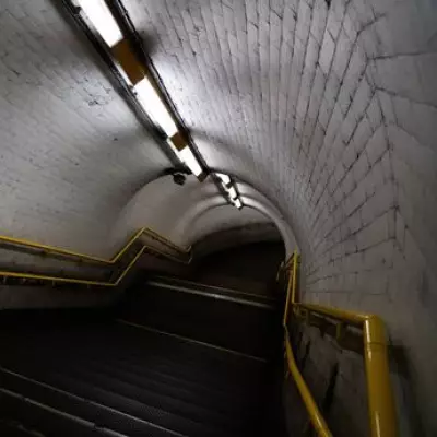 The 'Creepy' London Station with Haunting 157-Step Spiral Staircase