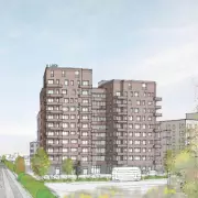 124 Council Homes Approved for Brentford with Giant Slide and Rooftop Gardens