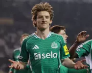 Anthony Gordon's Four-Goal Haul Leads Newcastle to 6-1 Rout of Qarabag