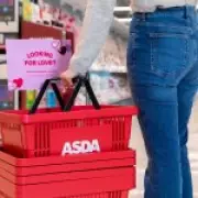 Asda Launches Red 'Singles' Baskets for Valentine's Day Matchmaking in Stores