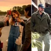 David Harbour Misses Maya Hawke's Wedding While on Valentine's Day Stroll in NYC