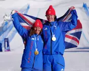 Historic Snow Gold: Bankes and Nightingale Triumph in Mixed Team Snowboard Cross