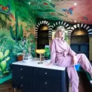 Inside a £325k Cheshire Home: Leopard Print, Parrots & Personal Wallpaper Designs