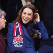 Kate Middleton's First Public Appearance Since Andrew's Arrest at Rugby Match