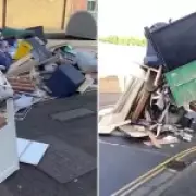 London Residents Film Brazen Fly-Tipping Incident in Ealing Neighborhood